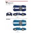 1/12 Full Detailed Multimedia kit - Shelby Cobra 427 Ver.C: "Cobra Caravan" #98 Street Ver.