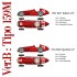 1/12 Full Detail kit - Tipo Ver.B: 159M 1951 Rd.7 Italian GP/Rd.8 Spanish GP