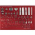 1/12 Full Detail kit - Ferrari 126CK Ver.B: 1981 Rd.12 Dutch GP #27 Gilles Villeneuve/#28