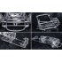 1/12 Full Detail kit - Ferrari D50 Ver.B: 1956 Rd.5 French GP #16 A.Portago / T-car