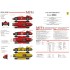 1/12 Full Detail kit - Ferrari D50 Ver.C: 1956 Rd.7 German GP #1 J.M.Fangio / #2 P.Collins