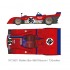 1/12 Full Detail kit - Ferrari 312PB Ver.B: 1972 Rd.11 #85, #86, #87