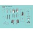 1/12 Full Detail kit - Ferrari 312PB Ver.B: 1972 Rd.11 #85, #86, #87