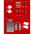 1/12 Full Detail kit - Ferrari 156/85 Ver.C [Limited Version]: 1985 Rd.2 #27, #28