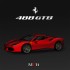 1/12 Multimedia kit - Ferrari 488 GTB Ver.A 5-Spoke Wheel Model