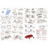 1/12 Multimedia kit - Ferrari 488 GTB Ver.A 5-Spoke Wheel Model