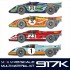 1/43 Porsche 917K Ver.D 1970 Watkins Glen 6hrs International Maltini&Rossi Racing Team #35