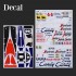 1/12 Fulldetail Kit - Toleman TG184 Ver.A: 1984 Rd.6 Monaco GP #19 A.Senna/#20 J.Cecotto