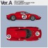 1/12 Fulldetail Kit - Ferrari 250LM Ver.A: 1965 24h Race Winner (NART) #21 MG/JR