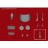 1/12 Fulldetail Kit - Ferrari 250LM Ver.A: 1965 24h Race Winner (NART) #21 MG/JR