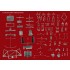 1/12 Fulldetail Kit - Ferrari 250LM Ver.A: 1965 24h Race Winner (NART) #21 MG/JR