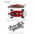 1/20 Ferrari 126C2 Ver.D 1982 Rd.5 Belgian GP Qualify #27 Gilles Villeneuve