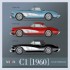 1/12 Chevrolet Corvette C1 1960 (Multi-material kit)