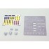 Seat Belt Set - Blue for 1/12 scale F1 Racing Car Models