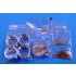 1/12 Wire Wheel Set for Ferrari 250GTO (4 aluminum wheel rims without tyres)
