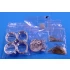 1/12 Wire Wheel Set for Ferrari 250GTO (4 aluminum wheel rims without tyres)
