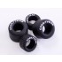 1/43 1970s F1 Slick Tyres [GY] Set (4pcs)