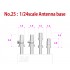 Metal Rivets Series No.25 for 1/24 Antenna Base