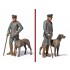 1/16 WWI Flying Ace The Red Baron Manfred von Richthofen (1 figure+1 dog w/base)