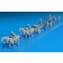 1/35 Soviet Divisional Artillery (7 figures+Four Horses+Limber+Gun)