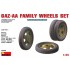 1/35 GAZ-AA Family Wheels Set (8 Wheels)