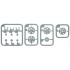 1/35 GAZ-AA Family Wheels Set (8 Wheels)