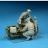 1/35 US Motorcycle Repair Crew (2 Motorcycles + 3 figures)