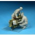1/35 US Motorcycle Repair Crew (2 Motorcycles + 3 figures)