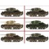 1/35 British Infantry Tank Mk.III Valentine V with 2 figures