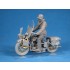 1/35 US Motorcycle WLA with Rider