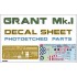 1/35 WWII British M3 Grant Mk.I [Interior Kit]
