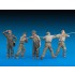 1/35 German Tank Crew At Work (5 Figures w/Accessories) [Special Edition]