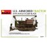 1/35 US Armoured Tractor w/Angle Dozer Blade & Crewmen