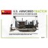 1/35 US Armoured Tractor w/Angle Dozer Blade & Crewmen