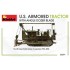 1/35 US Armoured Tractor w/Angle Dozer Blade & Crewmen