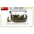 1/35 US Armoured Tractor w/Angle Dozer Blade & Crewmen
