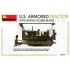 1/35 US Armoured Tractor w/Angle Dozer Blade & Crewmen