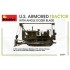1/35 US Armoured Tractor w/Angle Dozer Blade & Crewmen