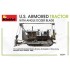 1/35 US Armoured Tractor w/Angle Dozer Blade & Crewmen