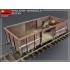 1/35 Railway Gondola 16.5-18t w/Track (European gauge), Barrels & Figures