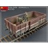 1/35 Railway Gondola 16.5-18t w/Track (European gauge), Barrels & Figures