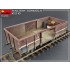 1/35 Railway Gondola 16.5-18t w/Track (European gauge), Barrels & Figures