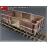 1/35 Railway Gondola 16.5-18t w/Track (European gauge), Barrels & Figures