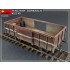 1/35 Railway Gondola 16.5-18t w/Track (European gauge), Barrels & Figures