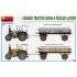 1/35 German Tractor D8506 with Trailer & Crew