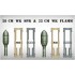 1/35 WWII German Rockets 28cm Wk Spr & 32cm Wk Flamm