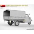 1/35 German Tempo E400 Hochlader Pritsche 3-Wheel Delivery Truck