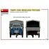 1/35 German Tempo E400 Hochlader Pritsche 3-Wheel Delivery Truck