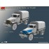 1/35 G7107 1.5T 4x4 Cargo Truck with Trailer