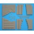 1/35 Normandy City Building w/US Posters